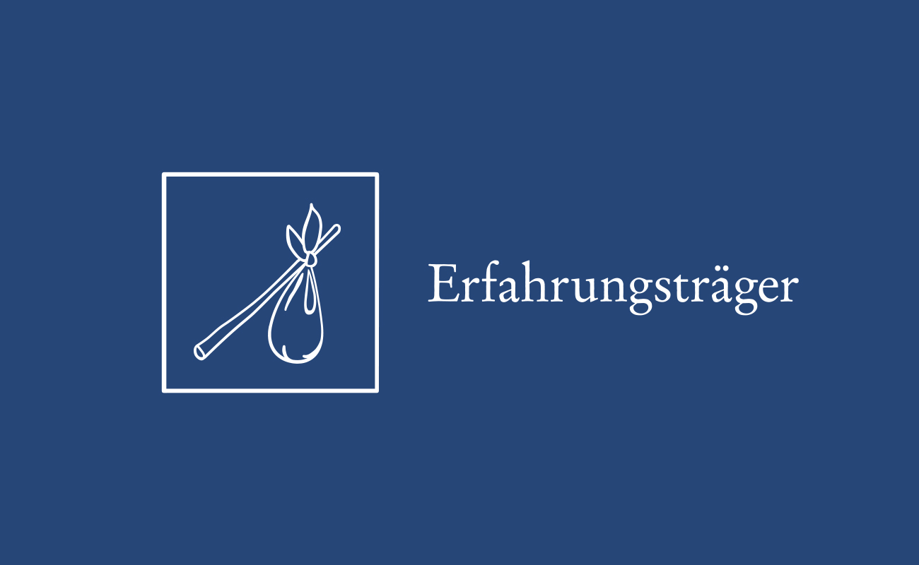 Das Anpacken.org Logo auf blauem Hintergrund